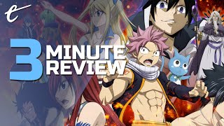 Fairy Tail  Review in 3 Minutes [upl. by Sarad]