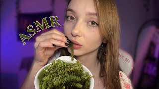 АСМР ПРОБУЕМ МОРСКОЙ ВИНОГРАД 😋 итинг 💗 звуки рта [upl. by Cull196]