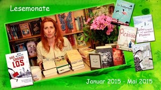 Lesemonate Januar  Mai 2015 Agatha Christie  Anne Girard [upl. by Nelda]