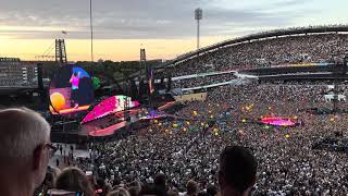 Coldplay  Adventure of a Lifetime Live Gothenburg 2023 4K [upl. by Aihsatal]