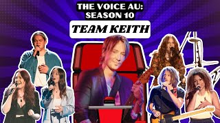 Season 10 TEAM KEITH  Full Summary  The Voice Australia 2021 [upl. by Rainah]