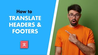 How to Translate the Header and Footer of a WordPress Site for Free [upl. by Sabelle]