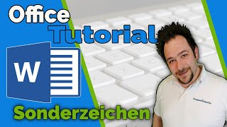 WORD Sonderzeichen einfügen Microsoft Office Tutorial  Herzogenrath [upl. by Haidebej990]