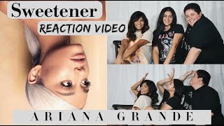 ARIANA GRANDE  SWEETENER  ALBUM REACTION VIDEO [upl. by Rexfourd239]