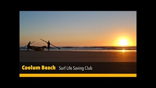 Coolum SLSC surf boat training [upl. by Ylicec]