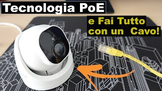 Con la TECNOLOGIA PoE fai tutto col Cavo di Rete Recensione Reolink Videocamera di Sorveglianza [upl. by Epp]