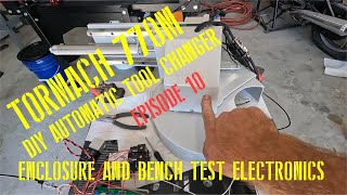 DIY ATC Tormach 770M EP10 Enclosure and Bench Test Electronics [upl. by Ijat]