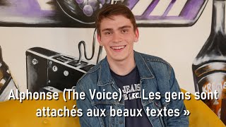 Alphonse The Voice  « Les gens sont attachés aux beaux textes » [upl. by Christel]