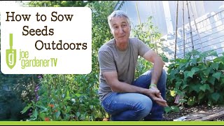 How to Plant Seeds  Simple Tips for Sowing Seeds Outdoors [upl. by Rafaelita]