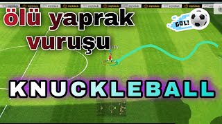 KNUCKLEBALL ANTRENMAN • PES 2021 ÖLÜ YAPRAK antoniobrown [upl. by Cosimo]