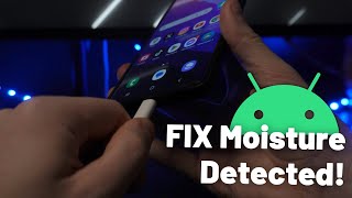 Samsung Moisture Detected in USB Port  How To Easily Fix in 2024 [upl. by Ahsimac556]