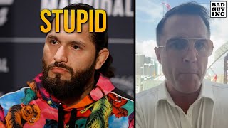 I Didnt Know Jorge Masvidal was this Stupid [upl. by Ginnifer]