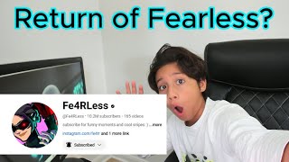 The Return of Fearless [upl. by Ariaek]