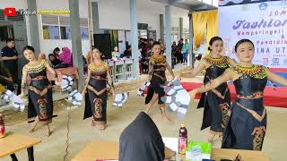 Tarian Dayak Sanggar Bima SMK Bina Utama Sosok [upl. by Dyan]