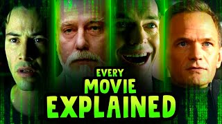 Every Matrix Movie EXPLAINED Reloaded Revolutions Resurrections Matrix Movie Timelines [upl. by Jyoti]