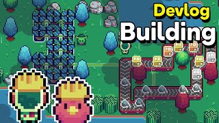 I FINALLY added a BUILDING mode to my game Exo Colony Devlog 11 [upl. by Niklaus661]