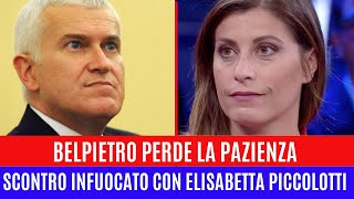 BELPIETRO FURIBONDO CONTINUI ATTACCHI DI ELISABETTA PICCOLOTTI LA TENSIONE ESPLODE IN DIRETTA [upl. by Nial]