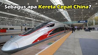 Kereta Cepat China dari Beijing ke kota Xian [upl. by Eelyk]