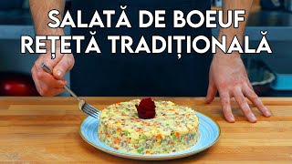 Salată de Boeuf  Cum se Face Salata de Boeuf  Rețetă Salată de Boeuf  Play pe Qoob [upl. by Ivens]