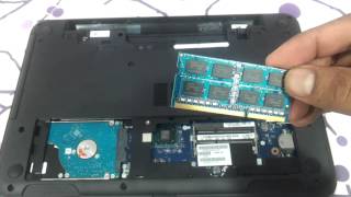 Dell 3521 5521 How to upgrade ram and harddrive [upl. by Anilrahc]