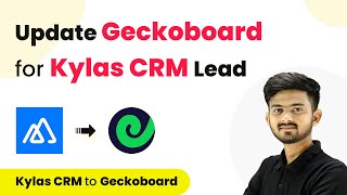 How to Update Geckoboard for Kylas CRM Lead  Kylas Geckoboard Integration [upl. by Isbel]