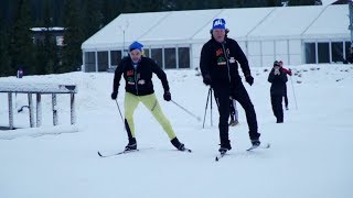 VG lekene 3 Dramatisk skisprint [upl. by Antsirhc]