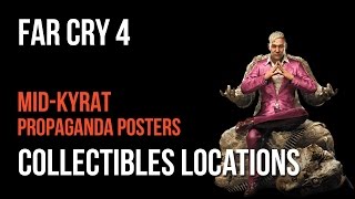 Far Cry 4 Walkthrough MidKyrat Propaganda Posters Collectibles Guide [upl. by Marta]