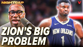 Shannon Sharpe GOES OFF on Zion Williamson for his recent weight issues  Nightcap [upl. by Apgar]