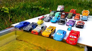 Disney Pixar Cars  Lightning Mcqueen Cruz Storm Mater Hudson Guido Luigi Sally Finn Sarge [upl. by Adnomar]