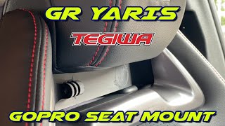 Toyota GR Yaris Tegiwa x MagnusT GoPro Seat Headrest Mount [upl. by Heinrich]