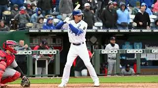 BOBBY WITT JR Slow Motion Baseball Swing Hitting Mechanics Instruction MVP [upl. by Qulllon]