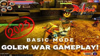 Rakion  Golem War Underground Altar Gameplay Basic Mode [upl. by Elicul]