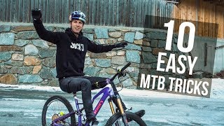 10 Easy MTB Tricks with Fabio Wibmer [upl. by Nilyarg705]