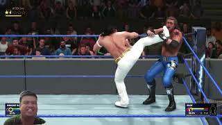 WWE Shinsuke Nakamura VS Edge Smackdown Live gameplay PC 2024 [upl. by Seugram]