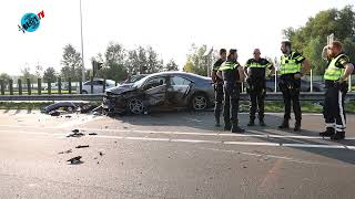 Politie zoekt getuigen van het ongeval op de Westdijk in Alkmaar 19 september 2024 [upl. by Abla]