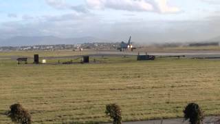 RAF Eurofighter Typhoon vertical take off [upl. by Oleusnoc730]