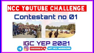 Contestant no 01 aptnccwarriors IGC YEP 2021 youtubechallenge trending [upl. by Eob562]