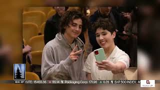 Timothee Chalamet visits Hibbing High School drama class [upl. by Blaseio]