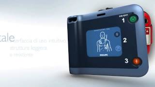 Defibrillatore DAE Philips FRx panoramica  Iredeem [upl. by Scevo677]