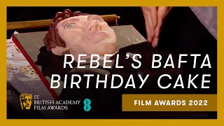 Rebels BAFTA Birthday Cake  EE BAFTA Film Awards 2022 [upl. by Ayotas520]