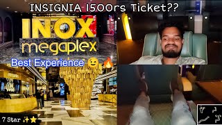 1500rs 😱 TICKET for Movie 🎦INSIGNIA 7Star ⭐ Best Experience 😎 Inorbit Mall [upl. by Gomer]