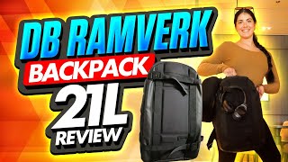 DB Journey Ramverk 21L Backpack tested for two weeks [upl. by Shaughn]