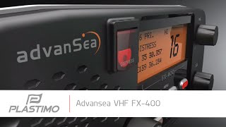 Plastimo  Advansea VHF FX400 EN [upl. by Llennyl492]