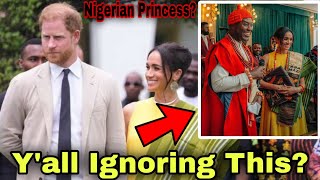 A Vital Aspect About Harry amp Megan Visit To Nigeria That Many Black People Dont Want To Talk About [upl. by Canada]