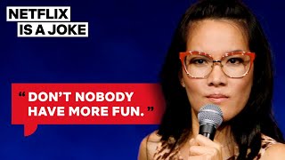 Ali Wong Wants To Be Mexican In Her Next Life  Netflix Is A Joke [upl. by Bittner]