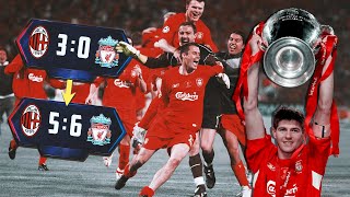 When Liverpool shocked Ac Milan with an Epic Comeback in the Champions League Final [upl. by Bernj]