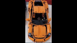 Lego Technic Porsche 911 GT3 RS 42056 part 02 in 4K [upl. by Ardnassac204]