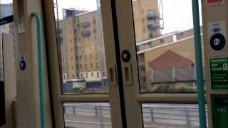 Journey On The DLR Carriage 105A B07 stock [upl. by Wallach]