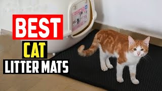 ✅ Top 5 Best Cat Litter Mats To Reduce Tracking And Protect Flooring of 2024 [upl. by Chloe]