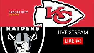 Chiefs VS Raiders LIVE STREAM FREE FULL GAME [upl. by Basil]